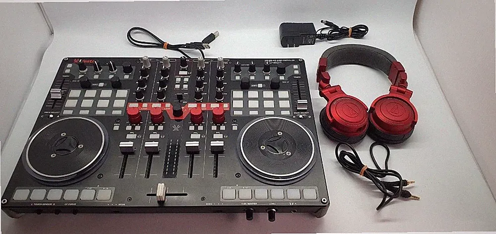 Vestax VCI-400 DJ Controller Traktor PCDJ Serato Lite Tested Working Customized