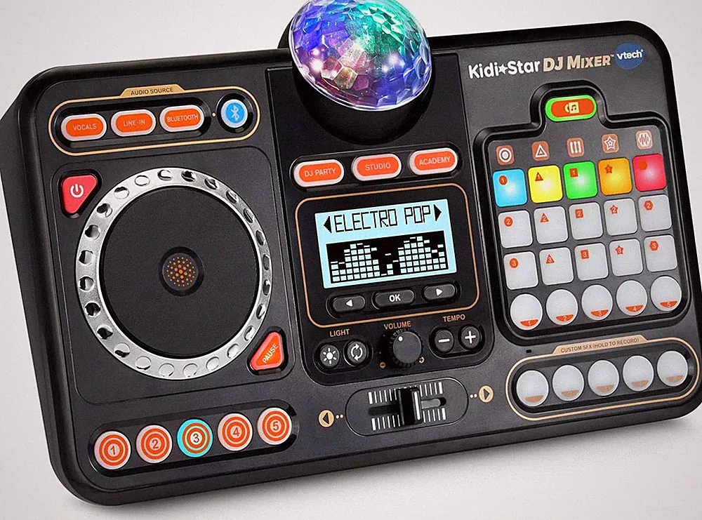 VTech Kidi Star DJ Mixer for Kids - Interactive Music Playset