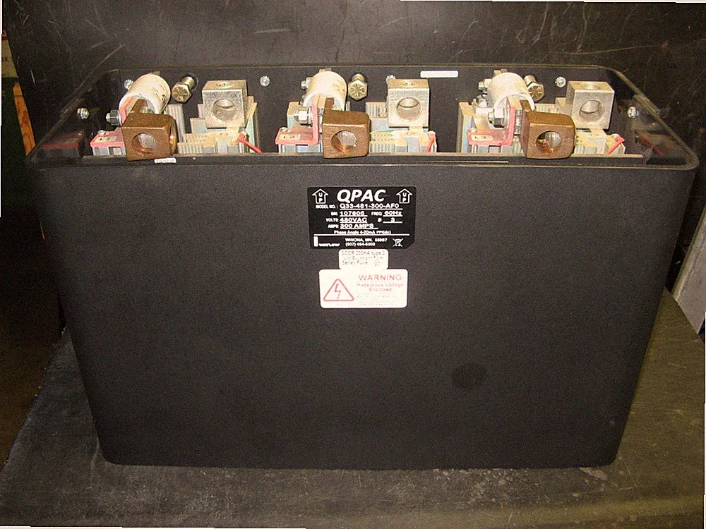 WATLOW QPAC 480V 300A SCR POWER CONTROLLER 3 Phase 3 Leg Q33-481-300-AFO