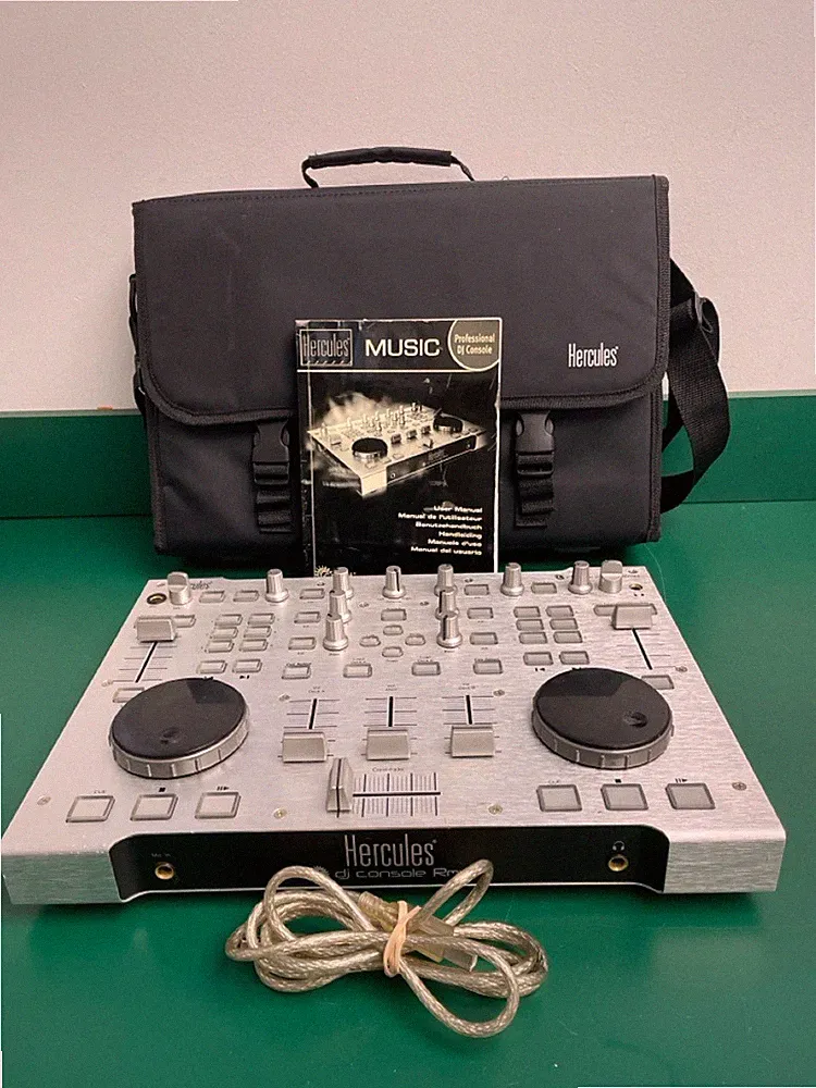 Working Hercules Dj Console Rmx Dj Controller 4-in/4-out Audio Inter (EZ5002839)